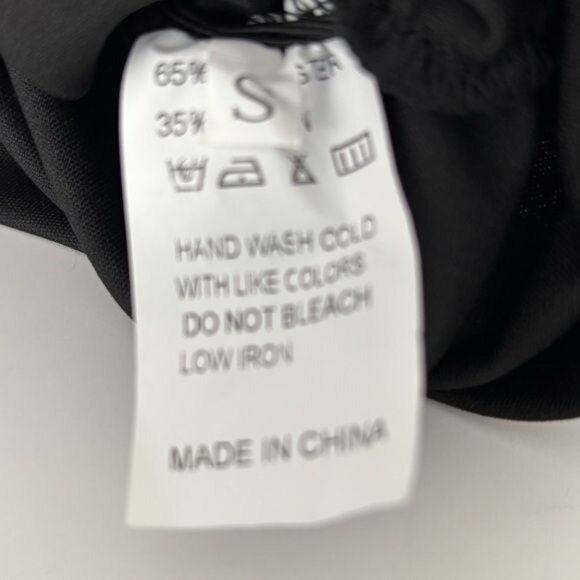 Ruched Dress Small Black Open Back BodyCon Festival Urban Streetwear Minimalist - Picture 4 of 12